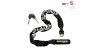 KRYPTONITE Kettenschloss Keeper 785 Integrated Chain 7 mm schwarz 85 cm