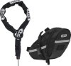 ABUS Anschließkette Adaptor Chain ACH 2.0 6KS/85BK + ST5950 inkl. Tasche 6 mm schwarz 85 cm