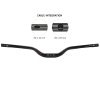 ergotec MTB Lenker Riser Bar 50 i 35,0 780 mm schwarz sand. 12°/5° 50 mm 35,0 mm