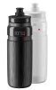 Elite Trinkflasche FLY Tex klar, graue Graphik 0,75 L