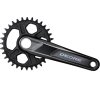 SHIMANO Kurbelgarnitur DEORE FC-M6120 12-fach 165 mm 32 Zähne