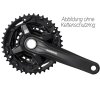 SHIMANO Kurbelgarnitur  FC-M210-3 170 mm 40-30-22 Zähne