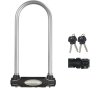 Master Lock Bügelschloss 8195LW Grau 13 mm x 280 mm x 110 mm Schlüssel